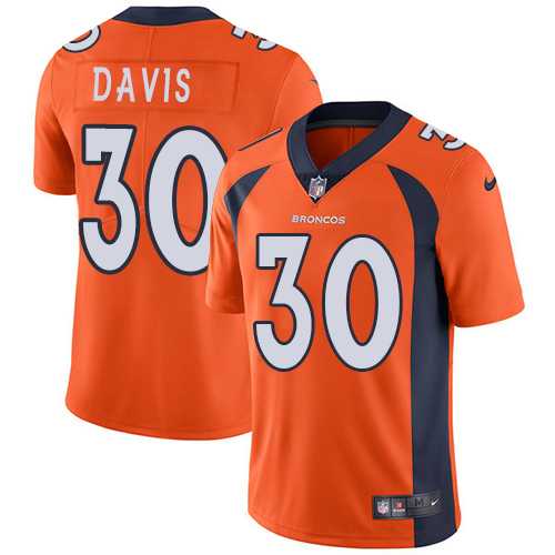 Nike Denver Broncos #30 Terrell Davis Orange Team Color NFL Vapor Untouchable Limited Jersey,We sell and wholesale Nike Denver Broncos #30 Terrell Davis Orange Team Color NFL Vapor Untouchable Limited Jersey on line form chian!